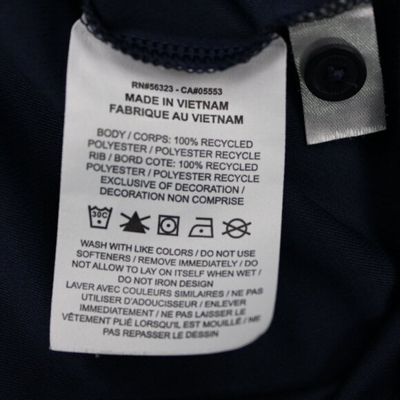 Nike Cleveland Cavaliers Polo Shirt Mens Medium Blue Dri-Fit NBA S/S Pullover - Picture 9 of 14